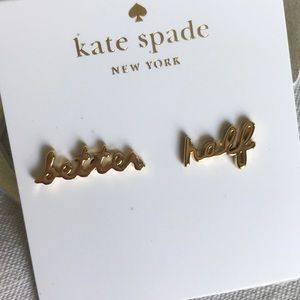 Kate Spade “Better Half” Earrings